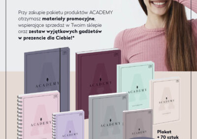 Interdruk nowości- Academy PAKIET