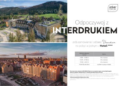 Odpoczywaj z Interdrukiem