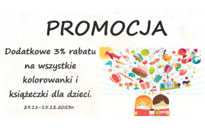 Promocja na książeczki