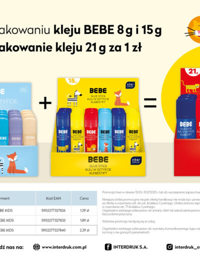 Ulotka BONUSowa 2+1 kleje BB_PRINT-min
